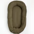 Kép 2/5 - Muszlin babafészek kisbabák számára New Baby khaki
