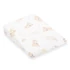 Kép 1/2 - Baba párna huzat- ék alakú New Baby BASIC fehér 30x37 cm bear beige