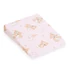 Kép 1/2 - Baba párna huzat- ék alakú New Baby BASIC fehér 30x37 cm bear pink
