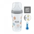 Kép 1/6 - Baba cumisüveg NUK Perfect Match Temperature Control 260 ml szürke