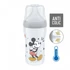 Kép 1/6 - Baba cumisüveg NUK Perfect Match MICKEY Temperature Control 260 ml grey
