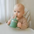 Kép 6/6 - Baba szilikon pohár 2in1 New Baby zöld