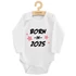 Kép 2/2 - Gyermekek body nyomtatással New Baby BORN IN 2025 pink