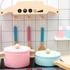 Kép 4/4 - Gyerekeknek készült fa konyha kiegészítőkkel Montessori Baby Mix fehér