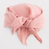 Kép 2/4 - Nyári muszlin baba fejkendő napellenzővel New Baby pink