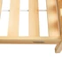 Kép 5/6 - Gyermek ház alakú ágy korláttal és ágyráccsal New Baby CASTELLO 160x80 cm természetes