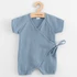 Kép 1/3 - Baba nyári muszlin kezeslábas New Baby blue