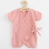 Kép 1/4 - Baba nyári muszlin kezeslábas New Baby pink