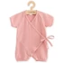 Kép 2/5 - Baba nyári muszlin kezeslábas New Baby pink