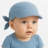 Kép 4/4 - Nyári muszlin baba fejkendő napellenzővel New Baby blue