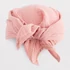 Kép 2/4 - Nyári muszlin baba fejkendő napellenzővel New Baby pink