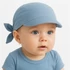 Kép 4/4 - Nyári muszlin baba fejkendő napellenzővel New Baby blue