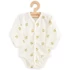 Kép 2/2 - Baba Biopamut hosszú ujjú patentos body New Baby Olives