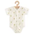 Kép 2/2 - Baba Biopamut rövid ujjú patentos body New Baby Olives