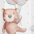Kép 3/3 - Pelenkázó lap puha Baby Mix Medvídek 47x70cm rózsaszín