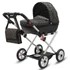 Kép 1/5 - Luxus játék babakocsi New Baby COMFORT arany-fekete